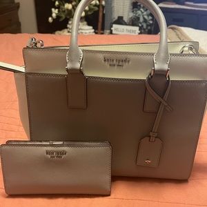 Kate Spade bag and wallet duo
